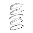 thumbnail image 3 of Cabello de Moda Diadema Estilos Mixtos Estilo Ondulado de Primavera Diadema Accesorio Deportes Banda de Aro Duradera Sombrero Ordinario Flexible para 5 piezas perfecl Diadema con ondas, 3 of 8