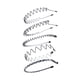 thumbnail image 3 of Diadema de moda para el cabello, estilos mixtos, estilo ondulado de primavera, aro para el cabello para hombres y mujeres 5 piezas, 3 of 8
