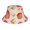 Strawberries, variant on Strawberry Reflective Double-Sided Bucket Hat, Sun Hat, Soft and Breathable for Gardening, Beaching, Camping, Hiking, Fishing