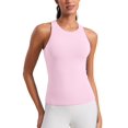 thumbnail image 1 of Musculosa CRZ YOGA Butterluxe con Espalda Nadadora y Relleno Rosa S, 1 of 4