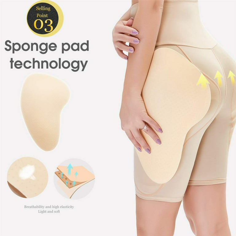 Lilvigor Butt Lifter Panties Body Shaper for Women Padded Hip Enhancer  Tummy Control Shapewear BBL Shorts 