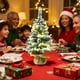 thumbnail image 5 of Árbol de Navidad de mesa con luces, 45 cm, verde, artificial, mini árbol para escritorio, decoración de fiestas navideñas en interiores, 1 unidad Rkxzt, 5 of 8