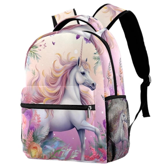Lightweight Backpack Unicorn School Bag Travel Laptop Daypack for Men Women Casual Rucksack