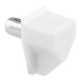 thumbnail image 3 of Prime-Line White Plastic Shelf Shelf Support Peg 5 mm Ga. .625 in. L 15 lb, 3 of 3