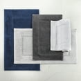 thumbnail image 2 of Hotel Style Organic Cotton Luxury 2-Piece Bath Rug Set, Arctic White, 2 of 9