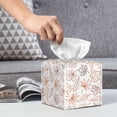 thumbnail image 6 of Rocae Maple Leaves for High-grade Leather Tissue Box, Exquisite Fashionable Design, Office Tissue Box, Waterproof Family Tissue Box, 6 of 8
