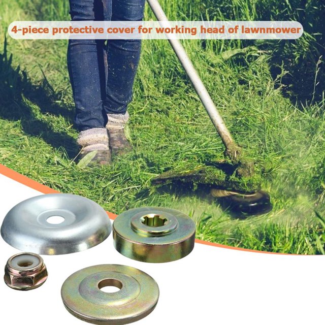 Cuchilla de desbrozadora, cabezal de corte de césped duradero, piezas eficientes para cortador de césped