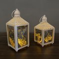 thumbnail image 3 of Classic Lantern Lamp Decorative Fantastic Clear Printing LED Wind Lantern Home Decor, 3 of 7