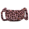 thumbnail image 2 of Bolso de felpa Qarigey para mujer moderno Ligero Clásico rosa, 2 of 6