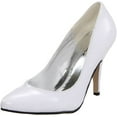 thumbnail image 2 of Ellie Shoes E-8400 Escarpin à Talon 4 Largeur B Blanc / 12, 2 of 3