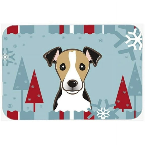 Carolines Treasures  Winter Holiday Jack Russell Terrier Mouse Pad