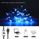 thumbnail image 3 of leyfeng Luces de hadas Luces LED Enchufe USB Luces de cadena 16 millones de colores Cambio de cobre, 3 of 8