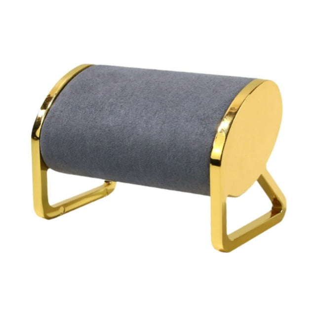 Soporte para presentación de joyería para pulseras, soporte para presentación de joyería, encimera, de moda, extraíble, almacenamiento de pulseras, so Gris