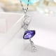 thumbnail image 1 of Fino Collar Bailarina Ballet Cristal Swarovski Oro 18k Lam violeta Unitalla, 1 of 3