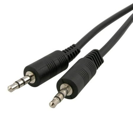 Insten 3.5mm Audio Aux Extended Cable M/M 6 FT 1.8 M Black for iPod Nano Touch iTouch iPad iPhone 6 6S 5 5S 5C 4 4S MP3