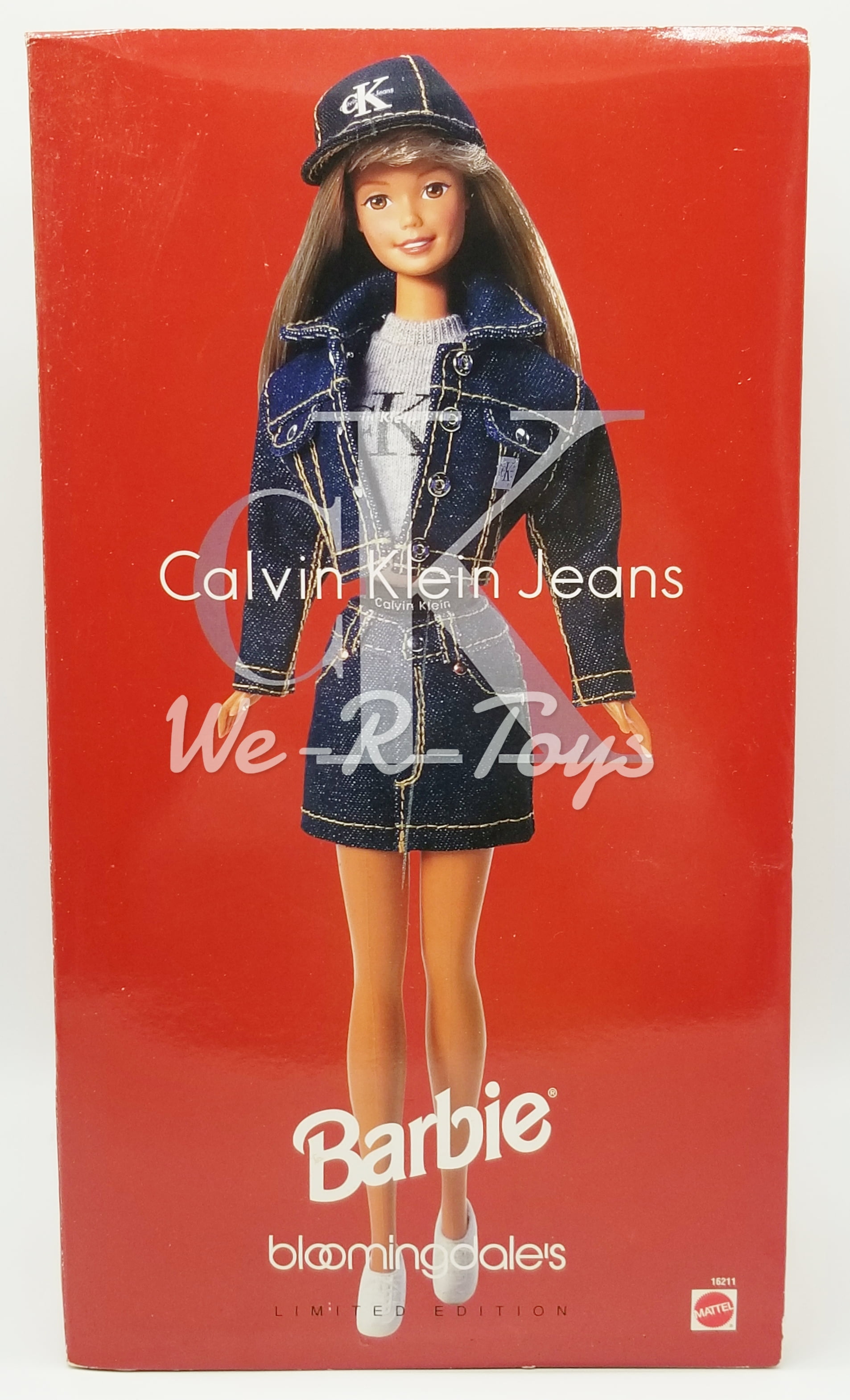 Calvin Klein Barbie Doll Bloomingdale's Exclusive Limited Edition 1996  Mattel 