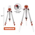 thumbnail image 2 of Survey Tripod,Level Tripod,Heavy Duty,Construction Engineering Tripod With 5/8"-11 Thread Flat Head,Easy To Transport,Suitable For Various Levels And Theodolites, 2 of 7