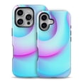 thumbnail image 2 of DesignSkinz Scratch-Resistant Hard Slim Case Compatible with iPhone 11 Pro Max (Compatible with MagSafe) - Abstract Neon Wave V12, 2 of 9