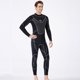 thumbnail image 3 of Traje de buceo Secado rápido Pantalones de manga larga de una sola pieza Sunprotection Manténgase al calentamiento para bucear Snorkeling Surfing Natación Negro Negro 【L】 Inevent OD003281-03, 3 of 7