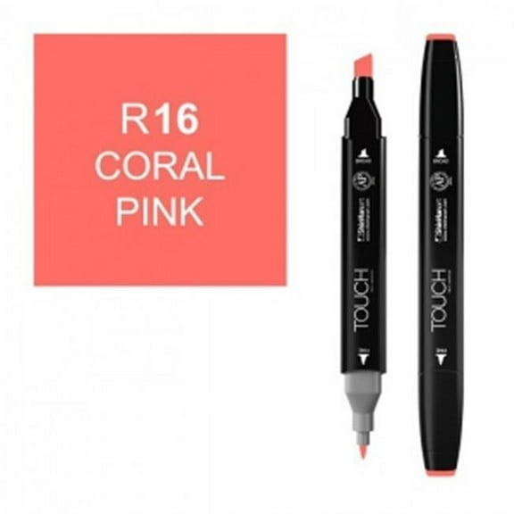ShinHan Art 1110016-R16 Twin Coral Pink Marker,
