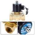 thumbnail image 4 of Electric Magnetic Valve, Brass Diaphragm Guiding 2-Way 2-Position Solenoid Valve, For 0~0.8Mpa Normally Closed, 4 of 8