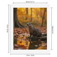 thumbnail image 2 of Paint by Numbers Kit for Adults, Otter Autumn Reflections Forest Scene Paint by Numbers, Easy Paint by Numbers Kit for Adults Beginner, DIY Adult Paint by Number Kits on Canvas, 12x16in Home Decor, 2 of 7