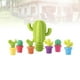 thumbnail image 5 of 1 juego de tapones de silicona para botellas de vino, con forma de cactus, para champán, para conservar bebidas., 5 of 5