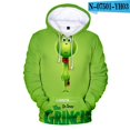 thumbnail image 1 of Suéter Grinch del monstruo verde de Disney para hombre y mujer, suéter navideño estampado con capucha, disfraces de Halloween para regalos de novia, 1 of 4