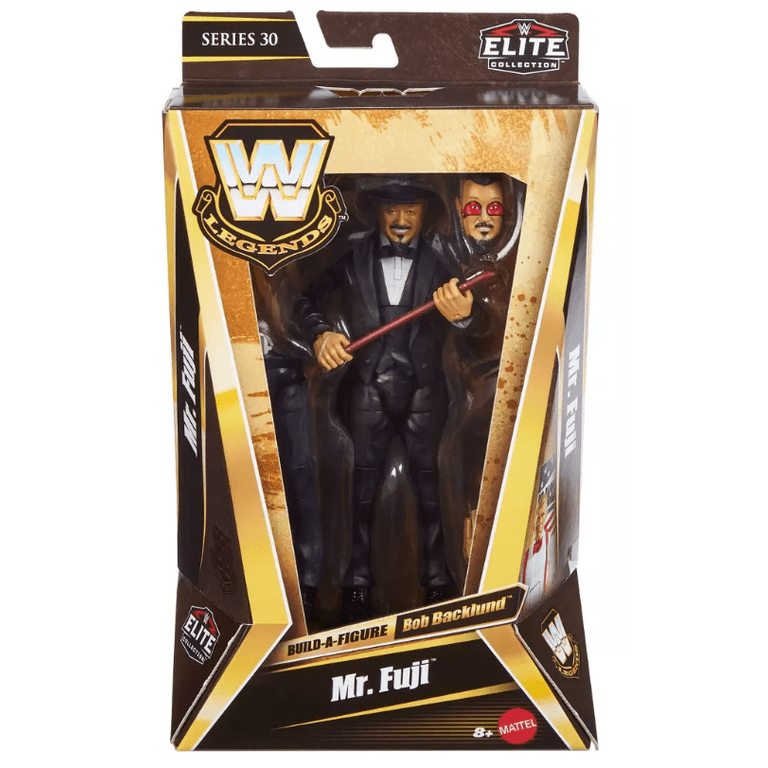 WWE Legends Series 30 Mr. Fuji フィギュア WWE Wrestling Legends Series 30 Mr. Fuji Action Figure - Walmart.com