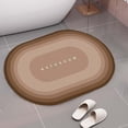 thumbnail image 4 of Alfombrilla de Alfombra suave Secado rápido Antideslizante Zulema de baño de diatomeas Camello, 4 of 7