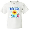 thumbnail image 3 of Inktastic Myrtle Beach Vacation Time Youth T-Shirt, 3 of 5
