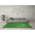 thumbnail image 3 of Ahgly Company Indoor Rectangle Oriental Green Industrial Area Rugs, 7' x 9', 3 of 4