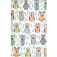thumbnail image 2 of Dreamtimes Cartoon Cute Owl Kitchen Dish Towels 4 Piece,Absorbent Soft Dishcloths Towels Reusable Hand Towels Quick Drying Cleaning Cloth, Tea Towels,18" x 28", 2 of 7