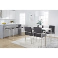 thumbnail image 3 of LumiSource Fuji Stacker 26" Fixed-Height Counter Stool - Set of 3, 3 of 8
