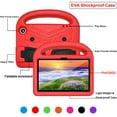 thumbnail image 2 of All New Amazon Fire 7 Tablet Case Kids 12th Generation 2022 Release Lightweight Shockproof Kid Friendly Cover Handle Kickstand Kindle Red, 2 of 7