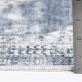 thumbnail image 4 of Home Decor Collection Washable Blue Persian Indoor Runner, 24"x72", 4 of 7