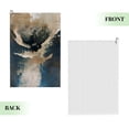 thumbnail image 2 of ONETECH Abstract Brush Strokes Golf Towel - Birthday Gift 24x16in 1PC, 2 of 7