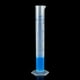 thumbnail image 2 of TKSE Cilindros de medición de plástico, Vol.250ml, Material PP con graduación impresa en azul, Cilindro de medición Plástico Graduado Prueba de laboratorio Tubo de líquido caliente (250ml), 2 of 5