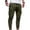 Mens Pants Army Green, variant on Sinpiling 50% Clearance Off Cargo Pants for Men Big and Tall Plus Size Slim Fit Tapered Drawstring Elastic Waist Trousers Classic Solid Multi Pockets Comfort Joggers Pant M-4X Christmas Gifts