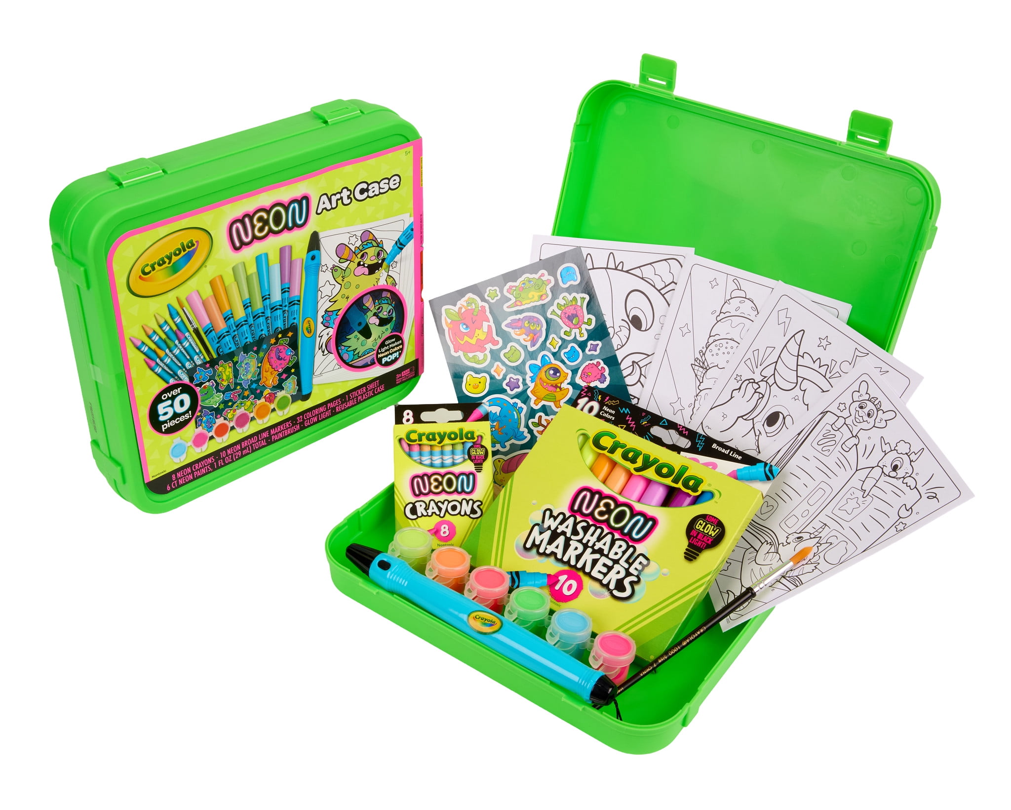 Cupixel Crayola My Gallery Set: Coloring Art Imagination Kit with