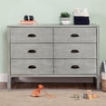 thumbnail image 2 of DaVinci Fairway Commode Double à 6 Tiroirs en Bois de Pin, Gris Cottage, 2 of 11