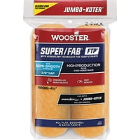 Wooster Brush 1015315 0.37 x 4.5 in. Super & Fab Paint Roller Cover, Pack of 2