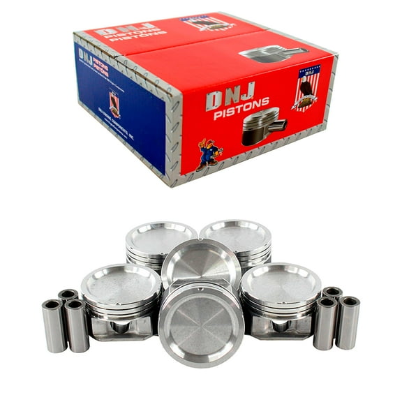 DNJ P3117 Standard Complete Piston Set Fits Cars & Trucks 96-05 Buick Chevrolet Alero 3.4L OHV