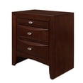 thumbnail image 2 of Global Furniture USA Linda Merlot Contemporary Nightstand, 1 Pc., 2 of 4