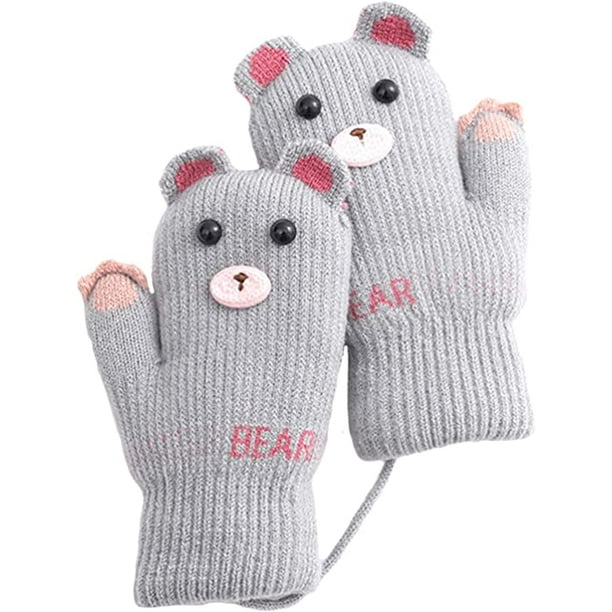 1 paire de gants pour enfants des moufles chaudes pour le - Temu