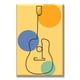 thumbnail image 1 of Cuadro Canva Listo Para Colgar Pixtreats Silueta De Guitarra 40X60 cm, 1 of 4
