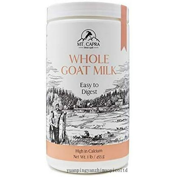 Whole Goat Milk By Mt. Capra A Whole Goat Milk Powder From NonGMO
