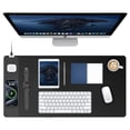 thumbnail image 1 of TopMade Mouse Pad with 15W Fast Wireless Charging, 31.5"x15.75" XXL Large Gaming Waterproof Desk Pad with Ultra-Smooth Surface, Non-Slip Base, Computer De, 1 of 8