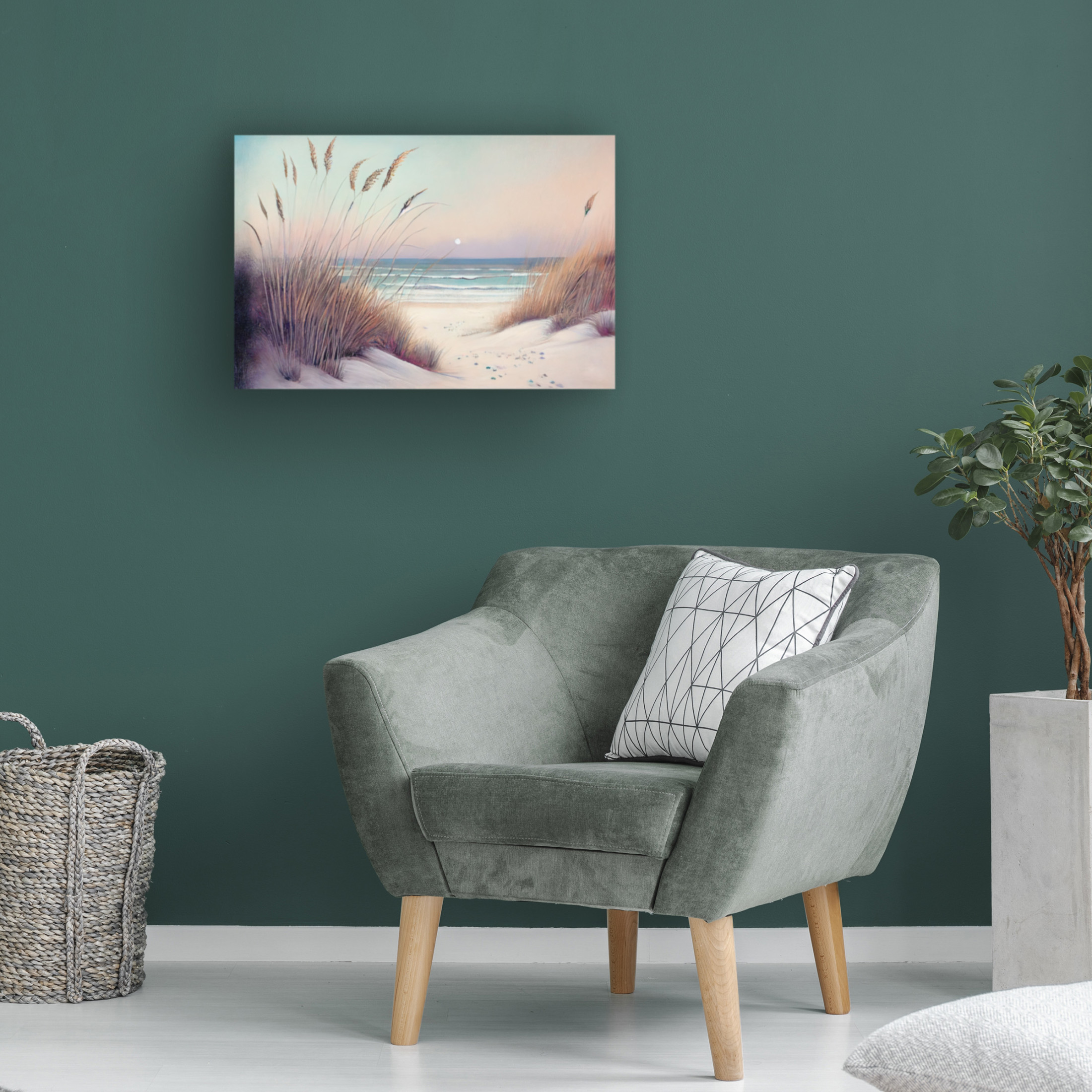 Canvas Wall Art - Sasha 'Euphoria III' Wall Art for Living Room, Bedroom, or Office Décor by Trademark Fine Art - 32 x 22 Inches