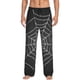 thumbnail image 1 of Fotbe A Web With A Spider Pantalones de Pijama para Hombre, Pantalones de Dormir, Pantalones de Casa con Cintura Ajustable y Bolsillos-XX-Large, 1 of 6